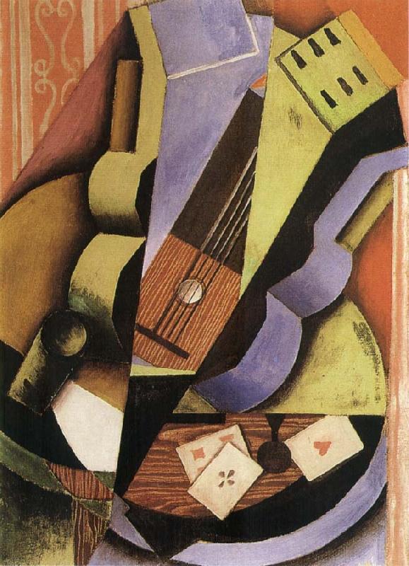 Juan Gris Three Playing card France oil painting art